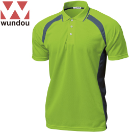 wundou P-1710 ベーシックテニスシャツ