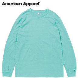 American Apparel 1304 6.0オンス ユニセックス ロングスリーブTシャツ