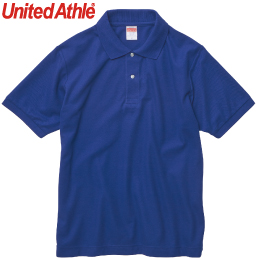 United Athle 5050-01 5.3オンス ドライカノコ ユーティリティー ポロシャツ