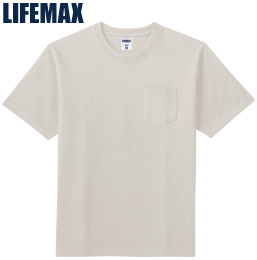LIFEMAX MS1157 10.2オンス ポケット付きスーパーヘビーウェイトＴシャツ