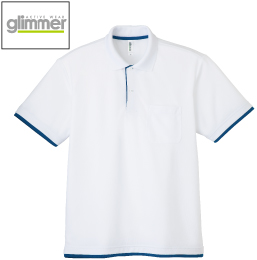 glimmer 00339-AYP 4.4オンス ドライレイヤードポロシャツ