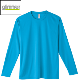glimmer 00352-AIL 3.5オンス インターロック ドライ長袖Tシャツ