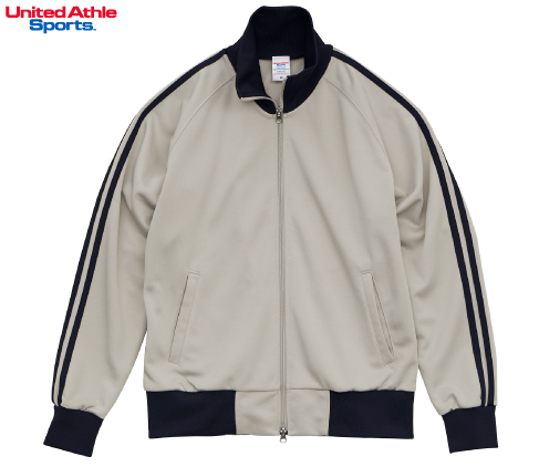 United Athle 1901-01 7.0オンス スムース ラグランスリーブ トラック ジャケット