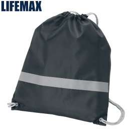 LIFEMAX MA9029 リフレクター付巾着リュック