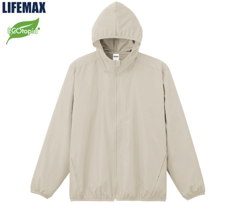 LIFEMAX MJ0086 リサイクルタフタフーデッドジャケット