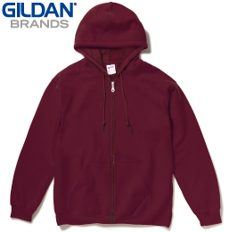 GILDAN GL18600 8.0オンス ヘビーブレンドZIPパーカー