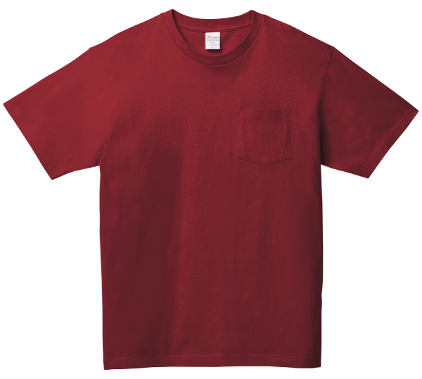 Printstar 00109-PCT 5.6オンス ヘビーウェイト ポケットTシャツ｜オリジナルTシャツ作製ドリームプリントSK
