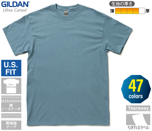 GILDAN GL2000 6.0オンス ウルトラコットン Tシャツ
